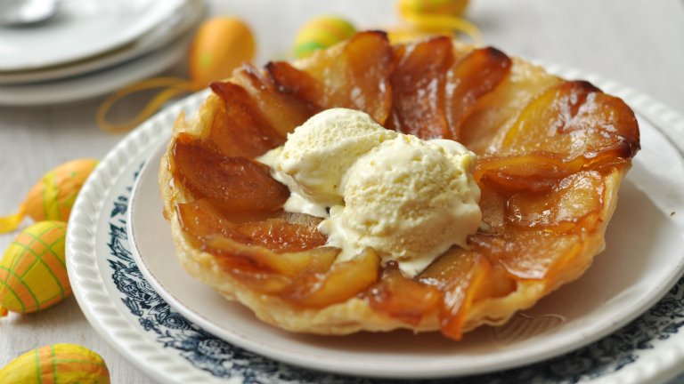 Villantós desszert egyszerűen: Tarte Tatin Villantós desszert egyszerűen: Tarte Tatin